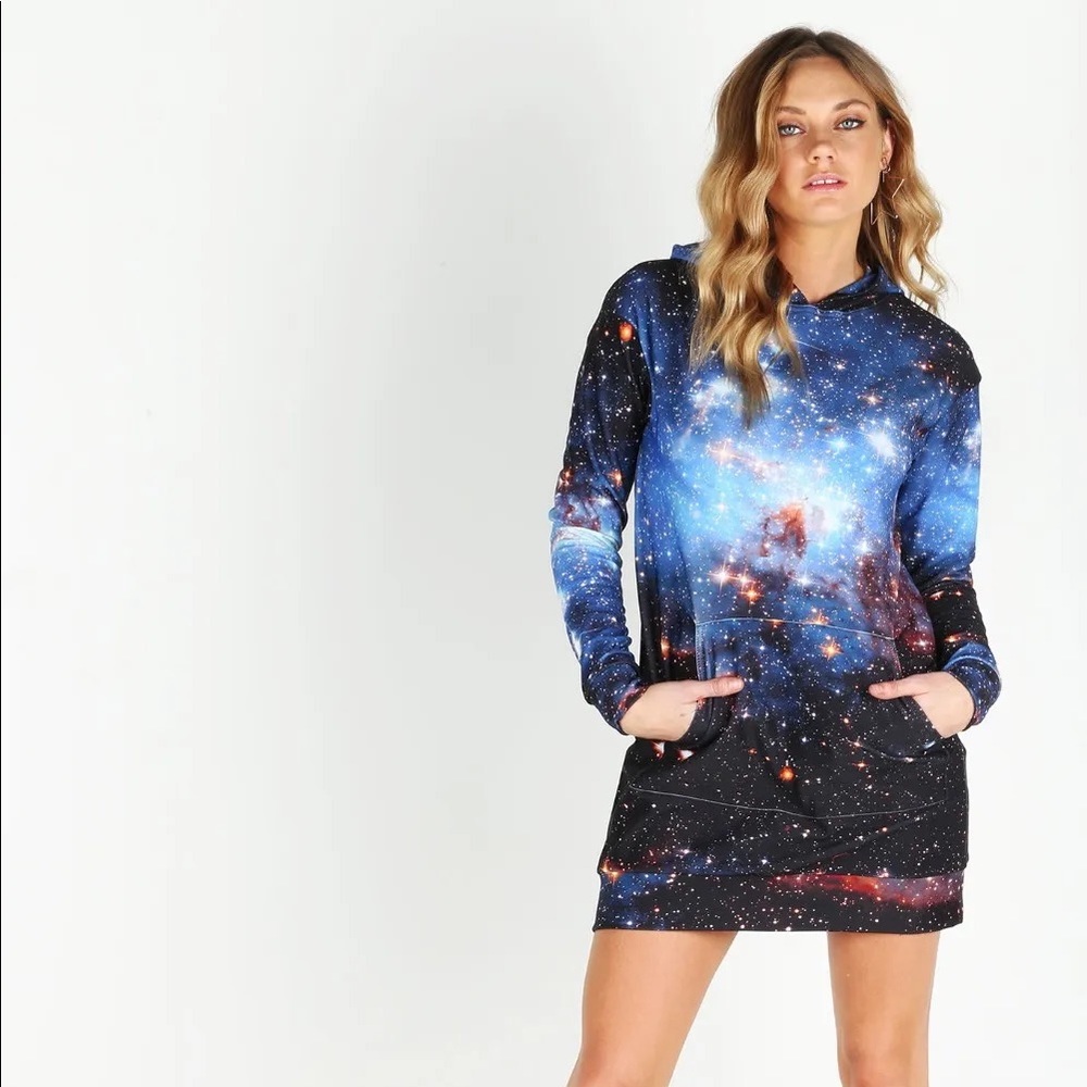 Blackmilk Blue Galaxy Slouchy - Limited